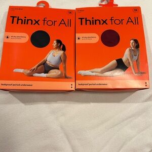 Think for All. Dark gray panties for that time of the month.